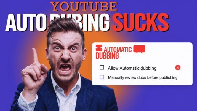 How To Turn Off Auto Dubbing On Youtube