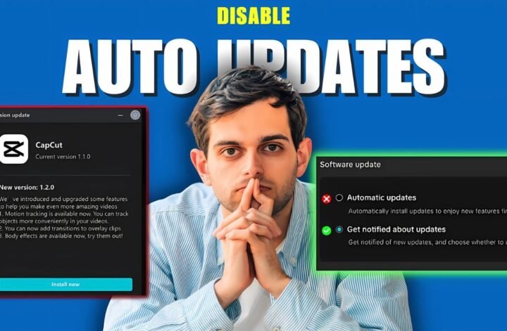 How To Turn Off Auto Updates On Capcut (Quick Capcut Tutorial)