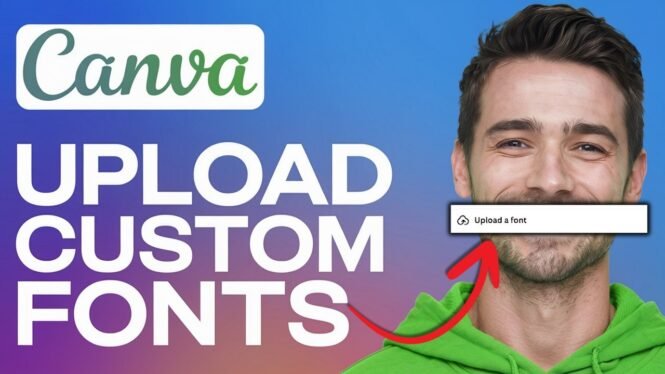 How To Upload Fonts To Canva