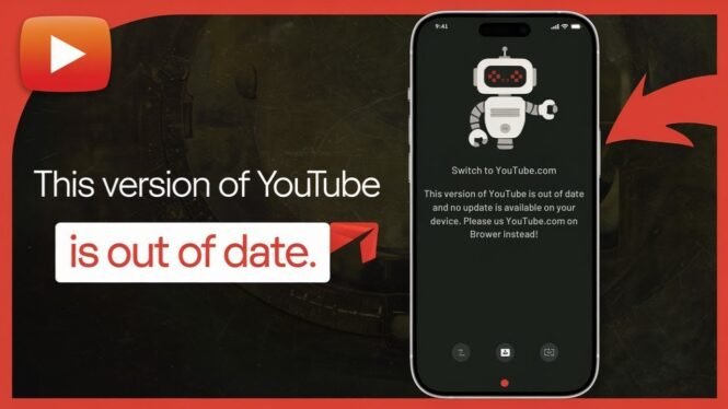 How To Fix This Version Of Youtube Is Out Of Date