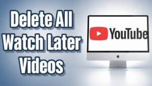 How To Delete All Youtube Watch Later Videos