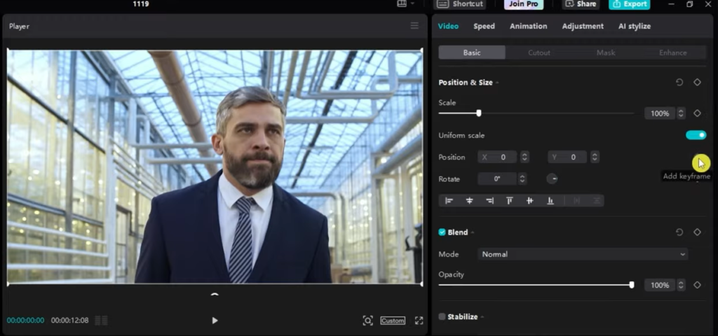 How To Add Keyframes In Capcut Pc