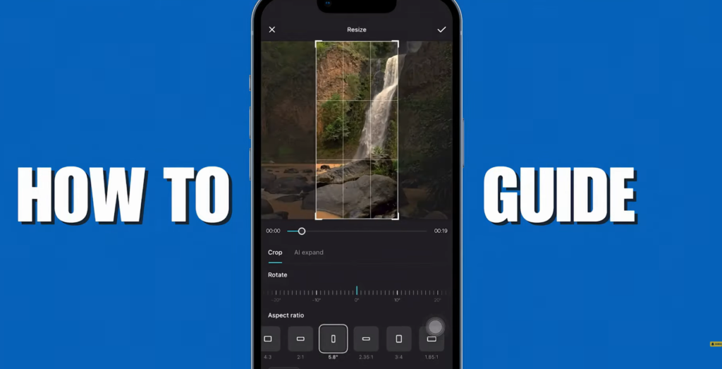 How To Crop Video In Capcut 