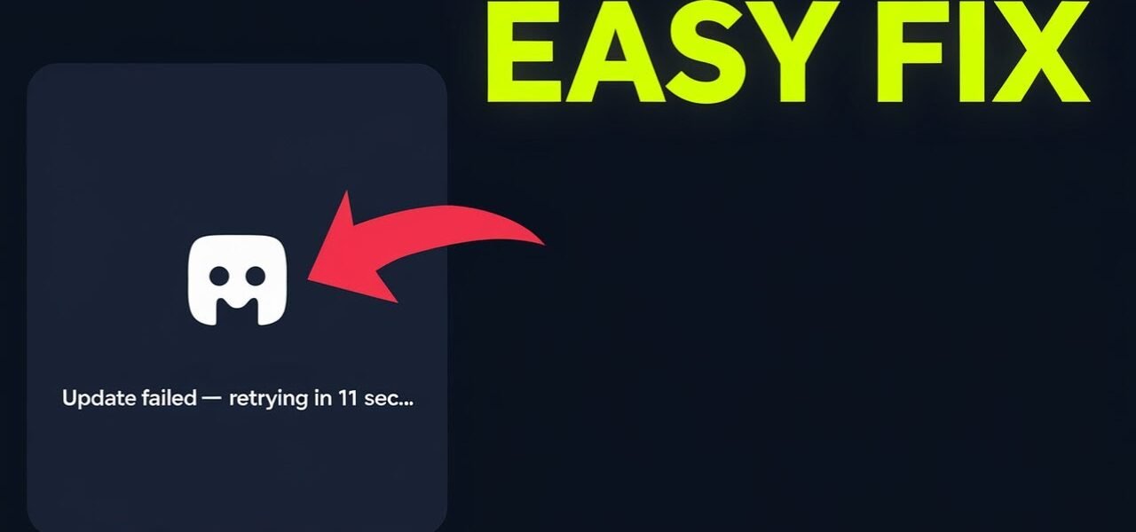 How To Fix Discord Update Failed