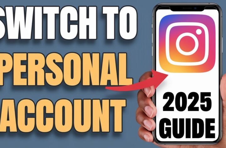 How To Switch Back To Personal Account On Instagram