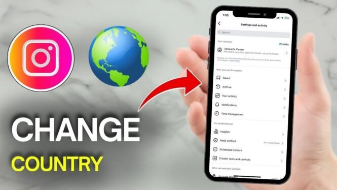 How To Change Country On Instagram