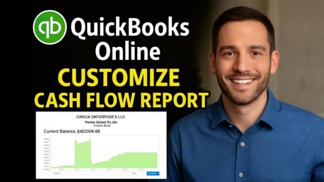 How To Customize Cash Flow Report In Quickbooks Online