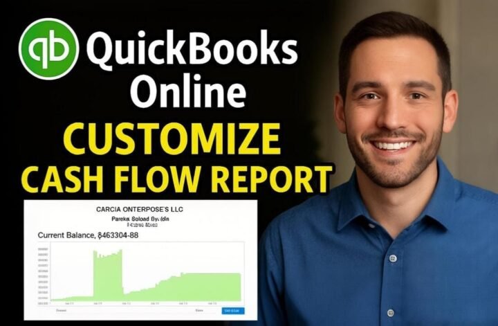 How To Customize Cash Flow Report In Quickbooks Online