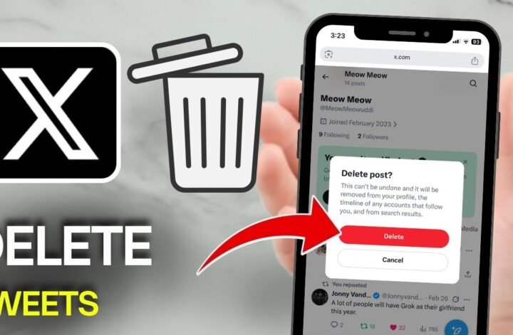 How To Delete All Tweets At Once On X