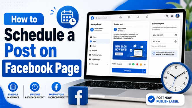 How To Schedule A Post On Facebook Page