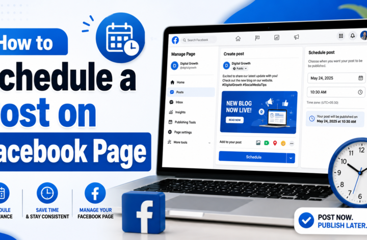 How To Schedule A Post On Facebook Page