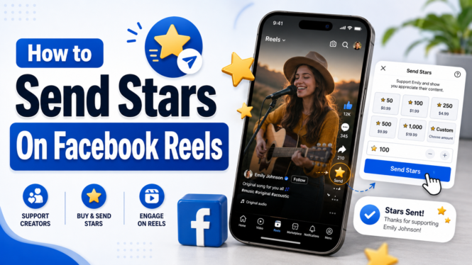 How To Send Stars On Facebook Reels