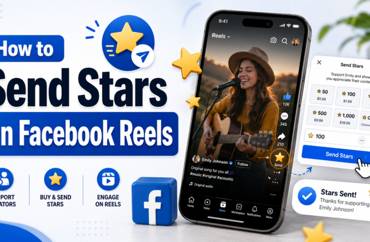 How To Send Stars On Facebook Reels
