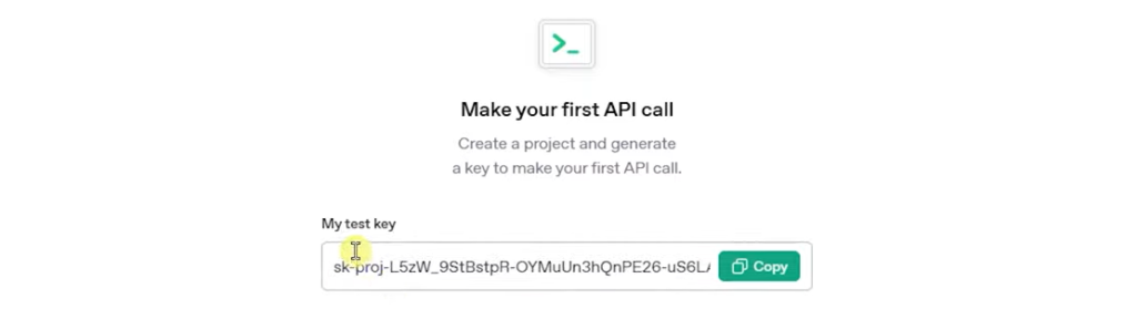 How To Get Chatgpt Api Key
