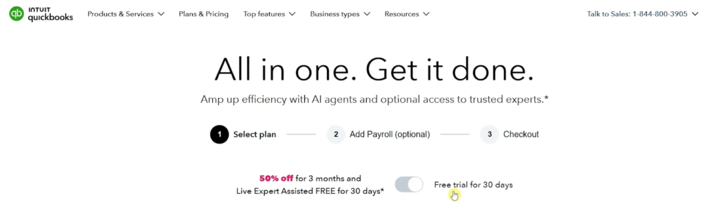 How To Get A Quickbooks Online 30-Day Free Trial