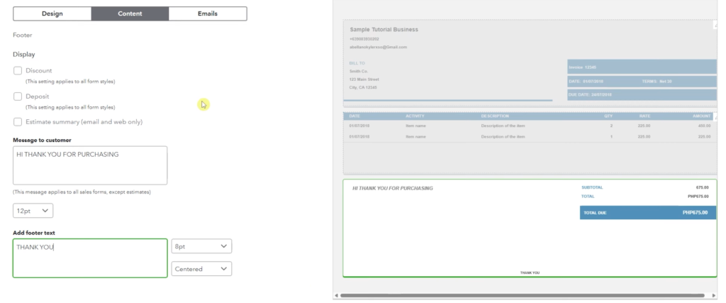 How To Create A Quickbooks Online Delivery Note 