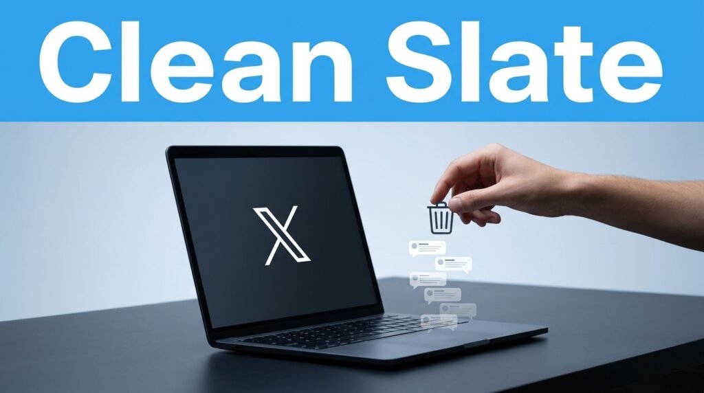 How To Delete All Tweets At Once On X