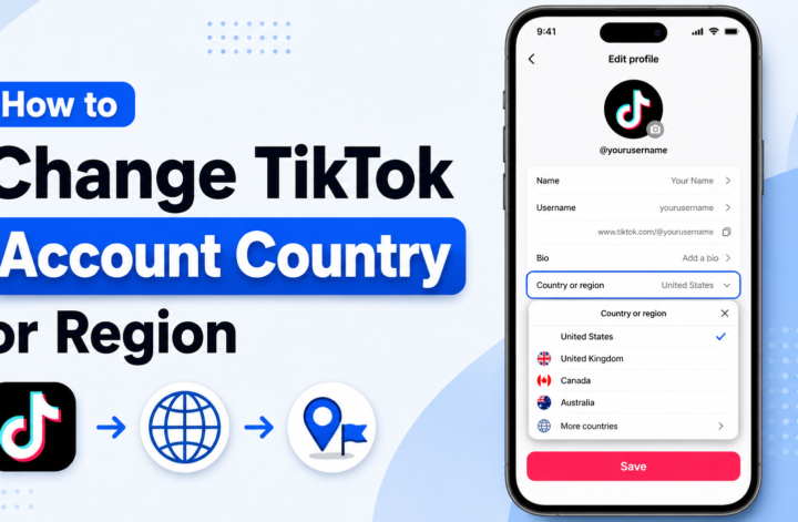How To Change Tiktok Account Country Or Region
