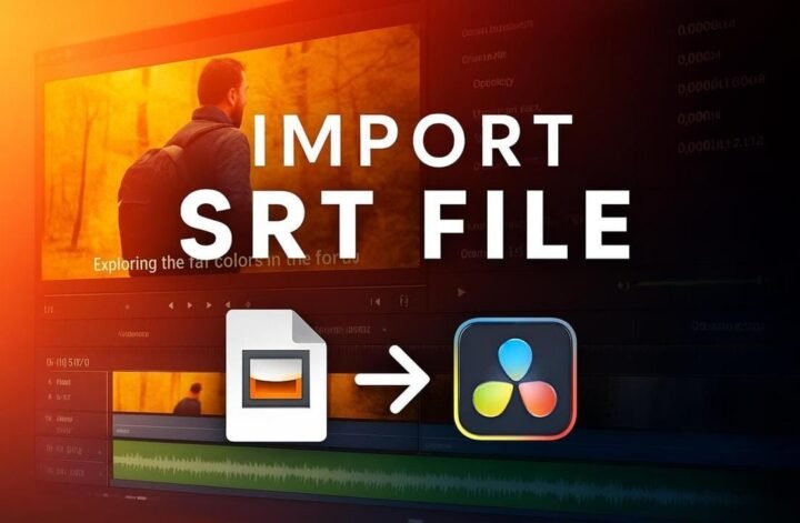 How To Import Srt File In Davinci Resolve