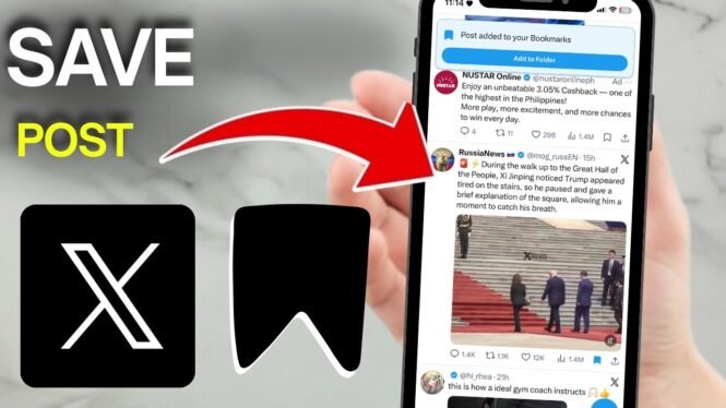 How To Save Post In X Twitter