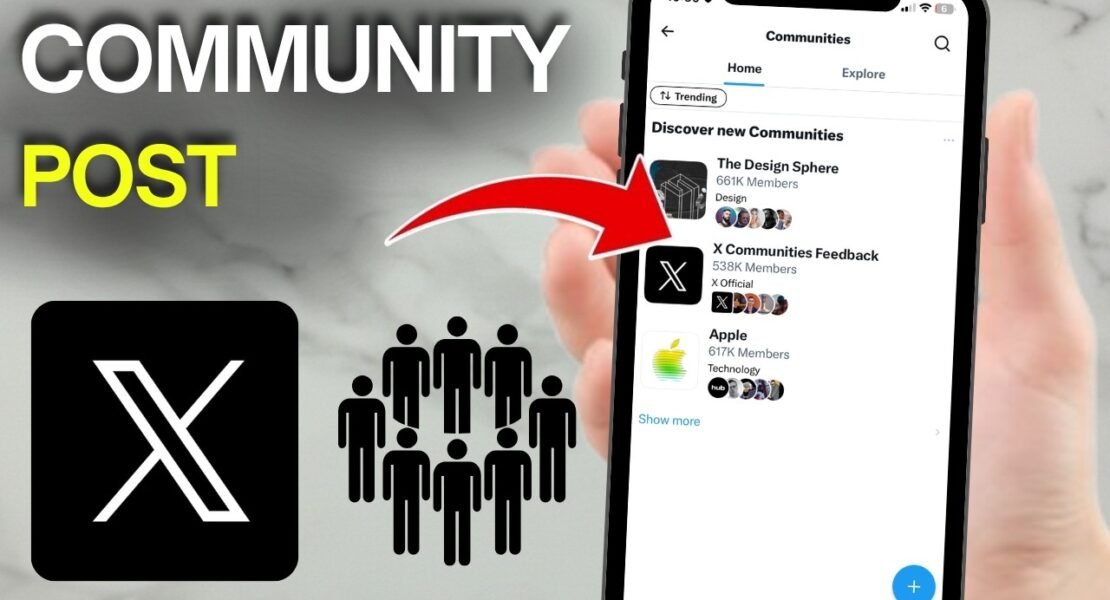 How To Use Twitter X Community Posts, Step By Step 2 How To Use Twitter X Community Post