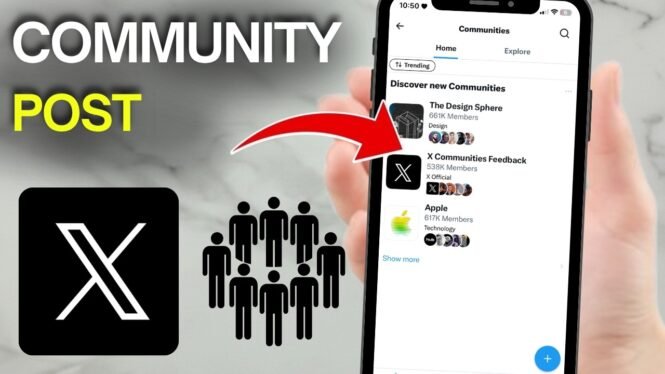 How To Use Twitter X Community Post