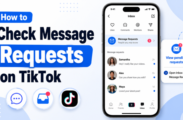 How To Check Message Requests On Tiktok