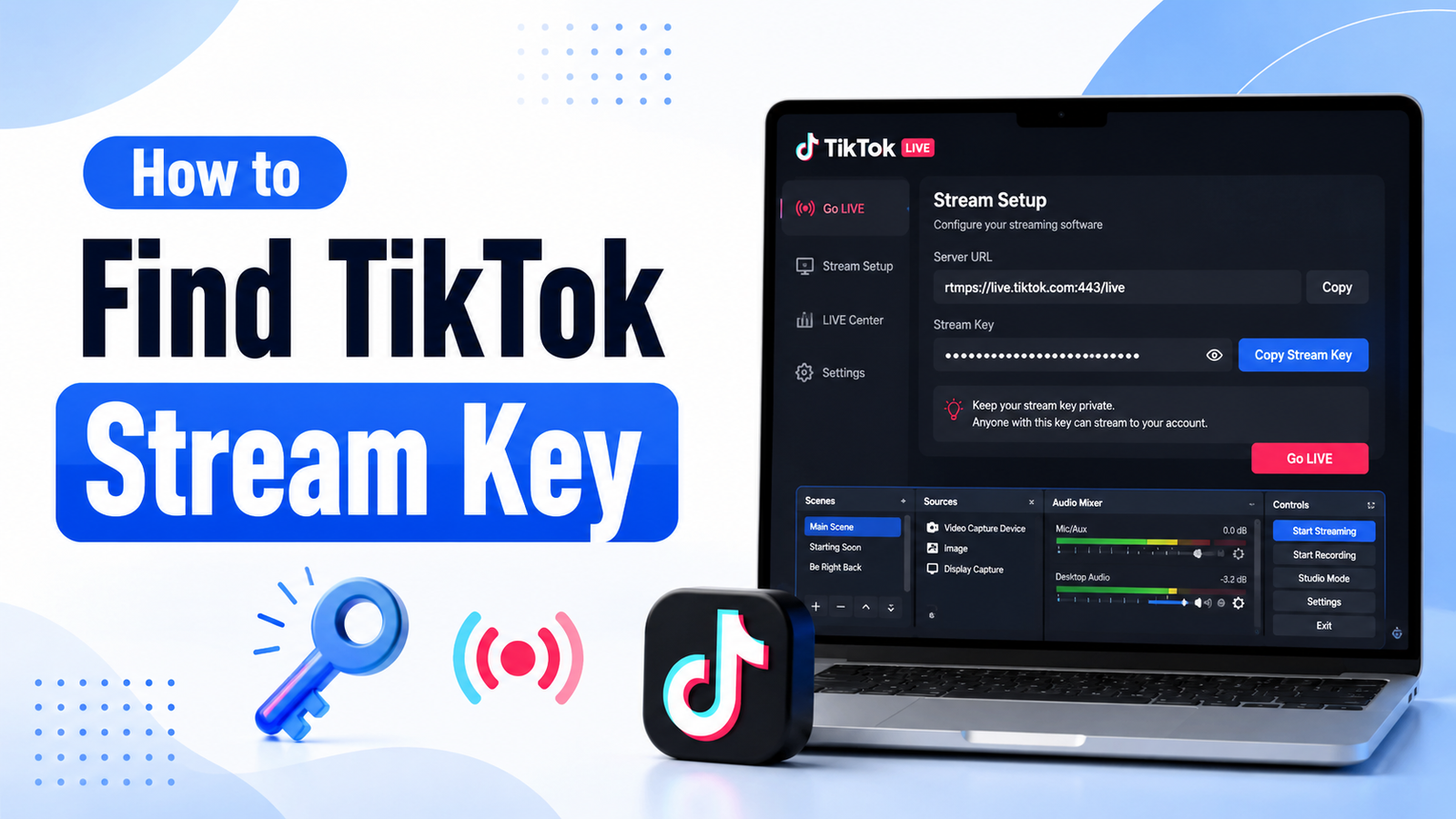 How To Find Tiktok Stream Key