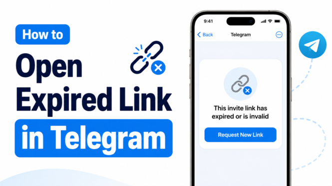 How To Open Expired Link In Telegram