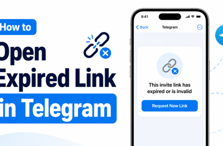 How To Open Expired Link In Telegram