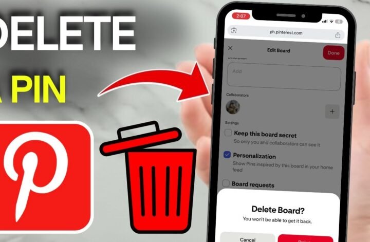 How To Unsave Pins On Pinterest - Delete A Pin