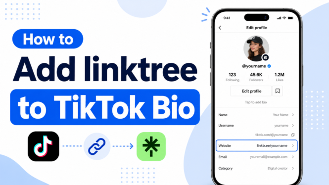 How To Add Linktree To Tiktok