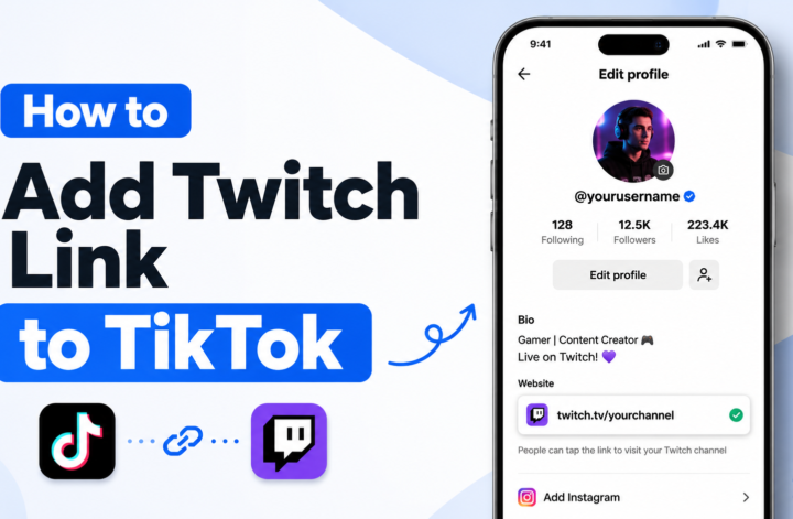 How To Add Twitch Link To Tiktok