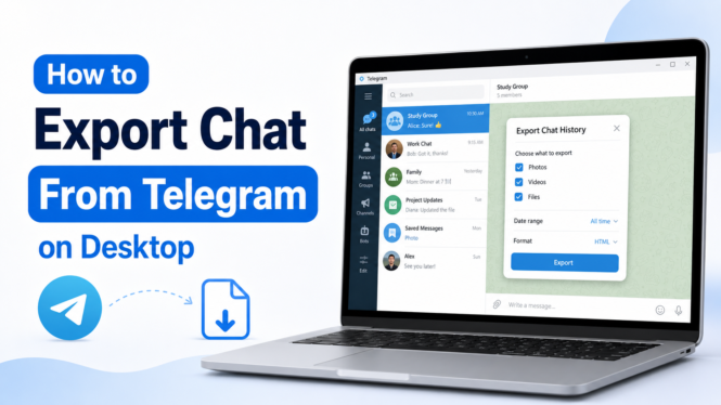 How To Export Chat From Telegram