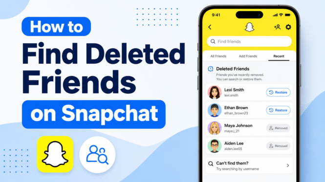 How To Find Deleted Friends On Snapchat