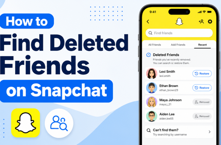 How To Find Deleted Friends On Snapchat