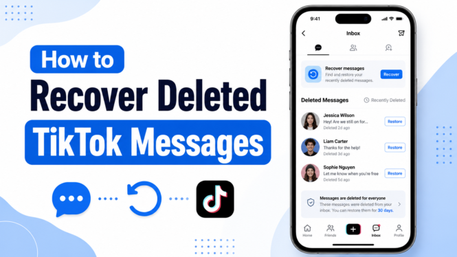 How To Recover Deleted Tiktok Messages