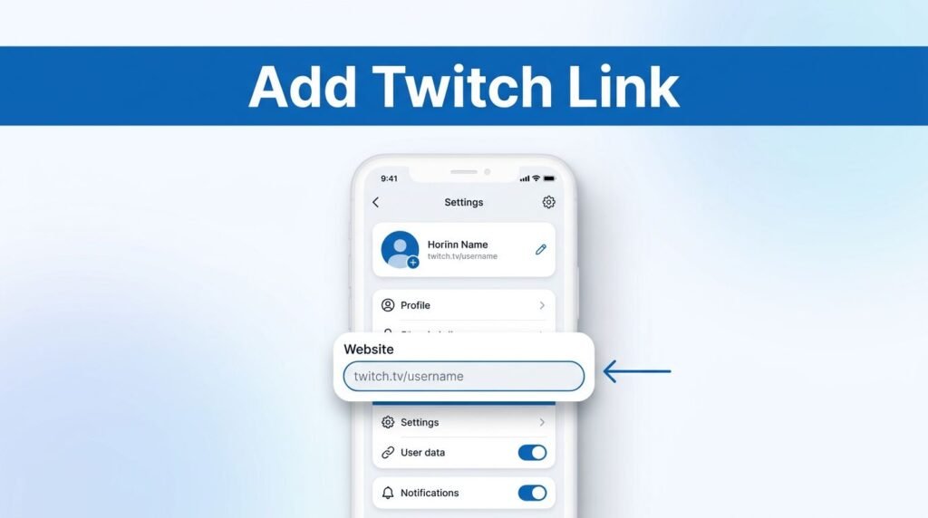 How To Add Twitch Link To Tiktok Bio