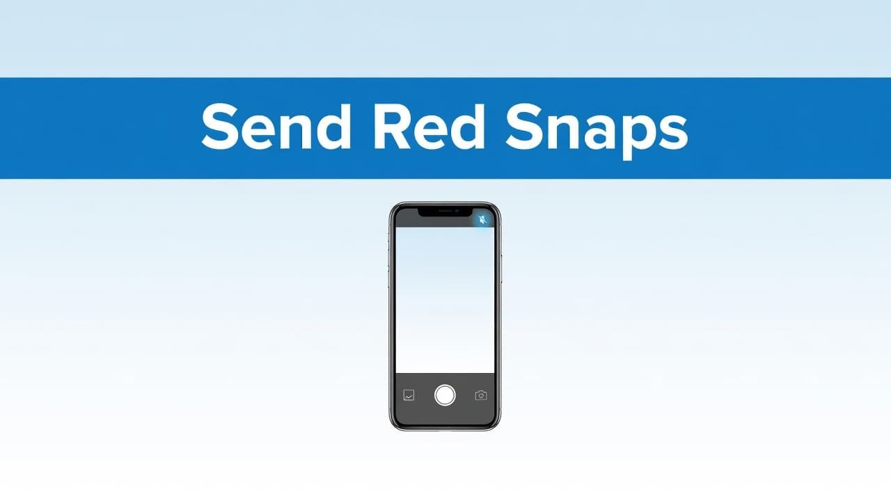 How To Send Red Snaps On Snapchat 2 How To Send Red Snaps On Snapchat