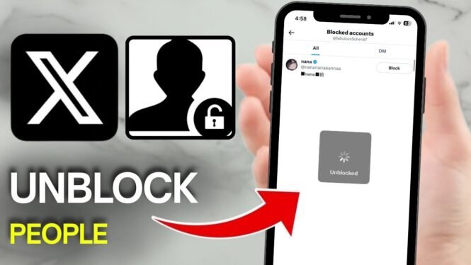 How To Unblock Someone On X