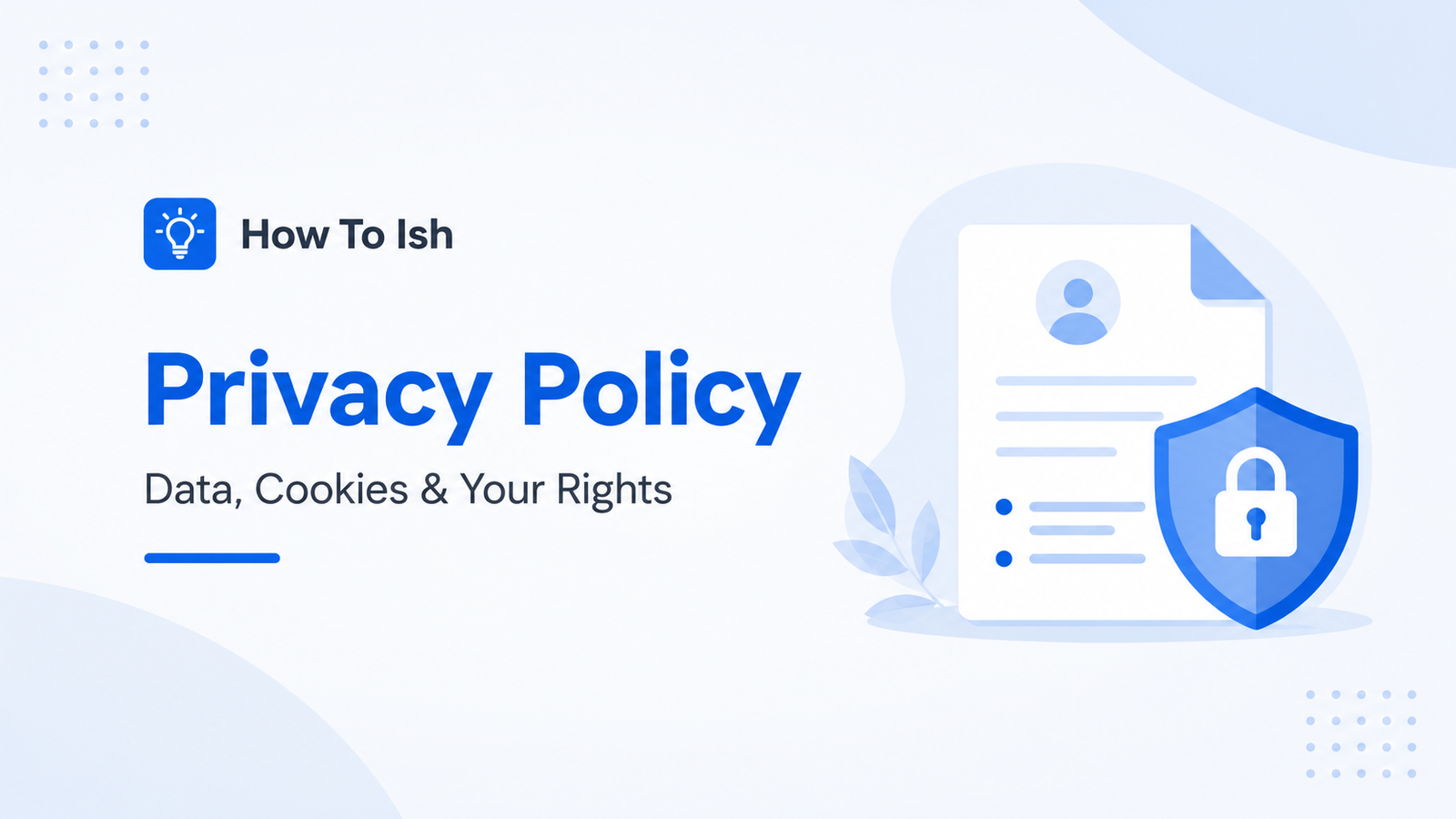 Clear Privacy Policy Safeguarding Your Data Rights