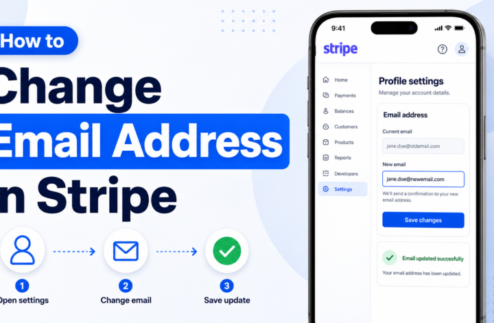 How To Change Email Address In Stripe