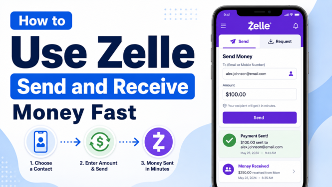 How To Use Zelle To Send And Receive