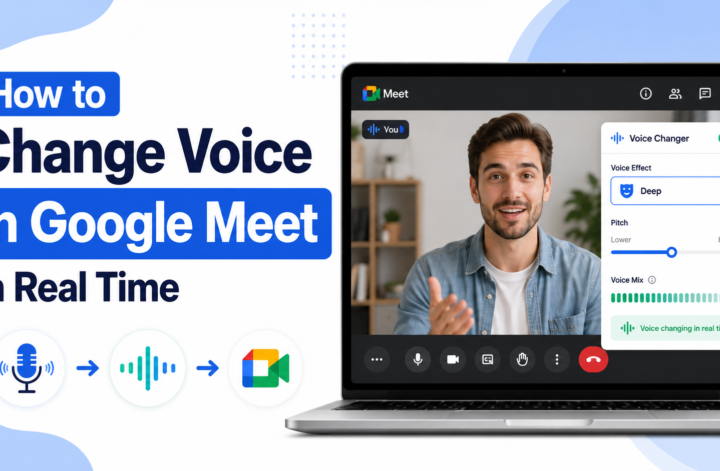 How To Change Voice In Google Meet