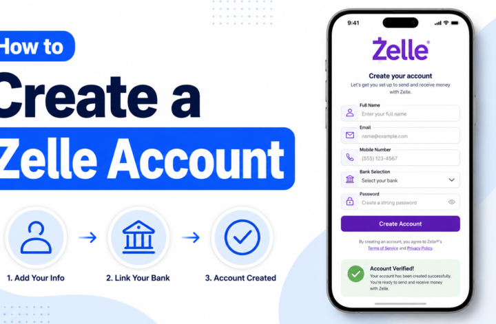How To Create A Zelle Account