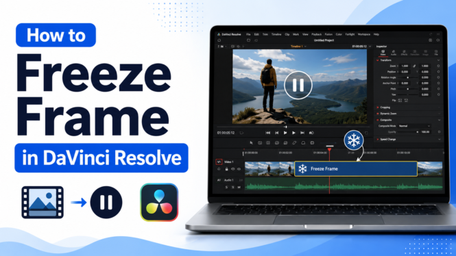 How To Freeze Frame In Davinci Resolve