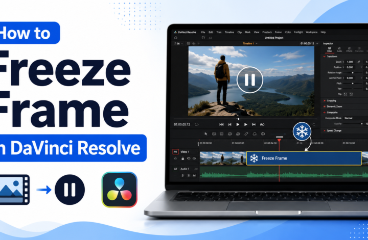How To Freeze Frame In Davinci Resolve