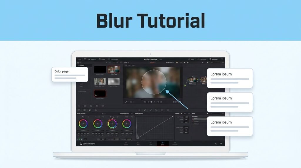 How To Blur In Davinci Resolve For Faces And Objects